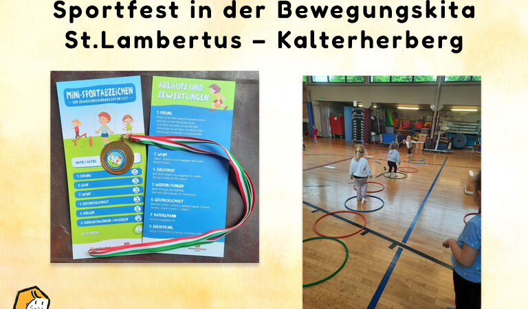 Sportfest in der Bewegungskita St.Lambertus – Kalterherberg