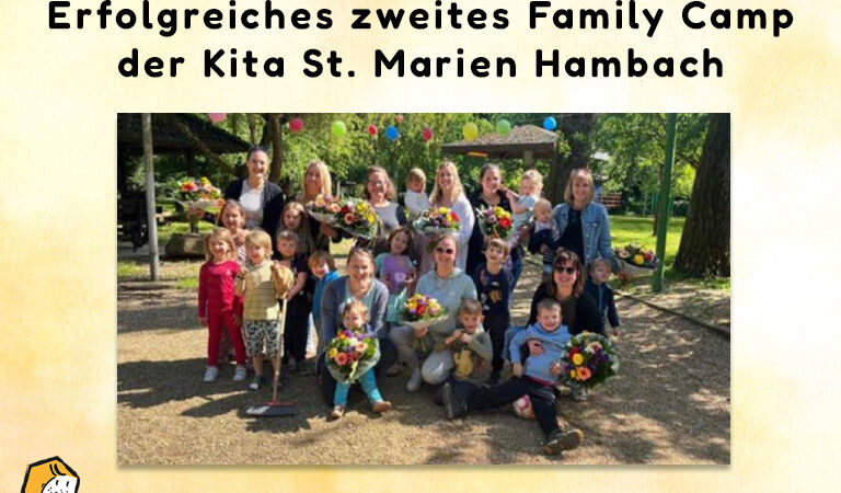 Erfolgreiches zweites Family Camp  der Kita St. Marien Hambach