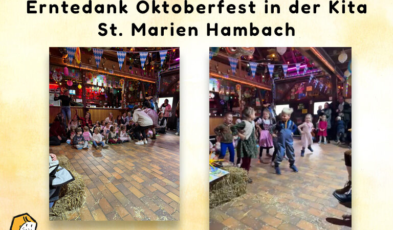 Erntedank Oktoberfest in der Kita St. Marien Hambach