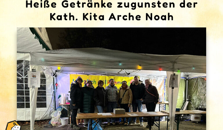 Heiße Getränke zugunsten der Kath. Kita Arche Noah