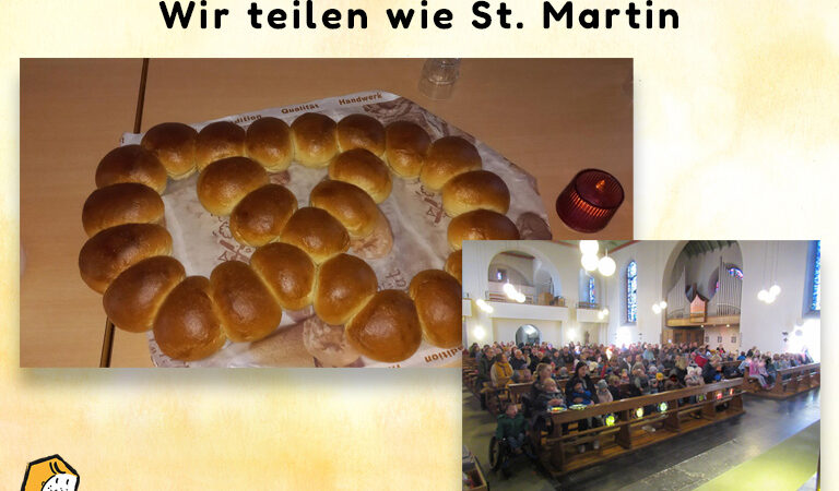 Wir teilen wie St. Martin 