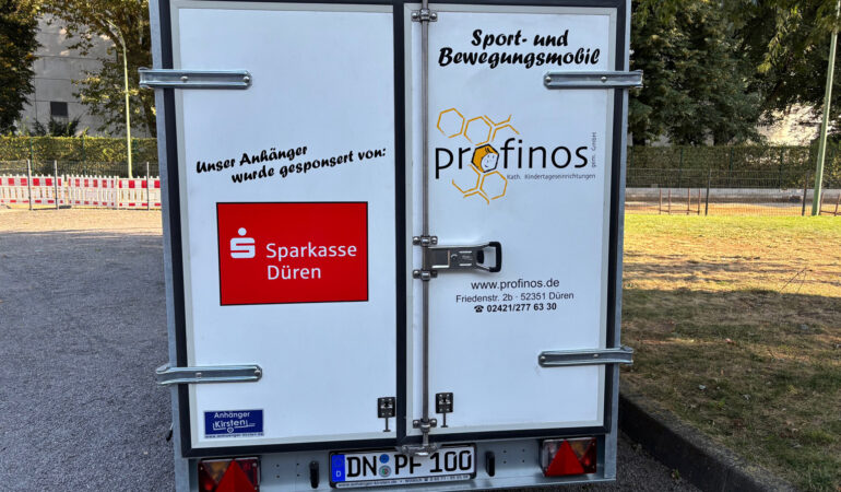 Das profinos Sport- und Bewegungsmobil schließt seine Jahrestour ab